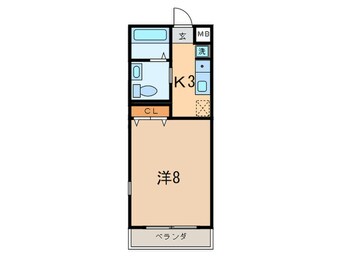 間取図 My　place　Daidou