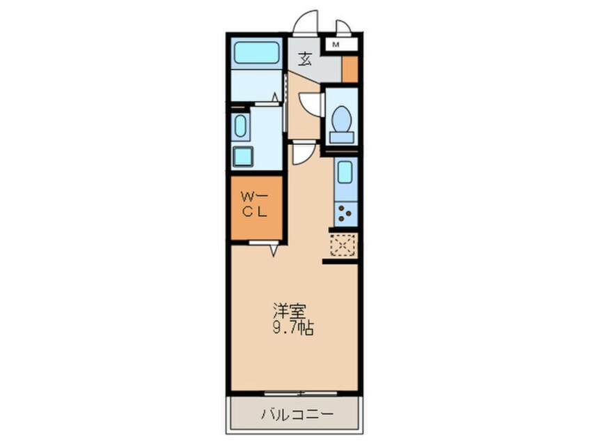 間取図 Ｄ－ｒｏｏｍ黄金