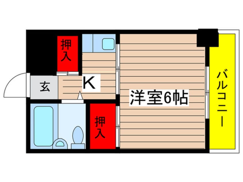 間取図 明治第９ﾋﾞﾙ