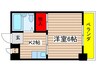 明治第９ﾋﾞﾙ 1Kの間取り