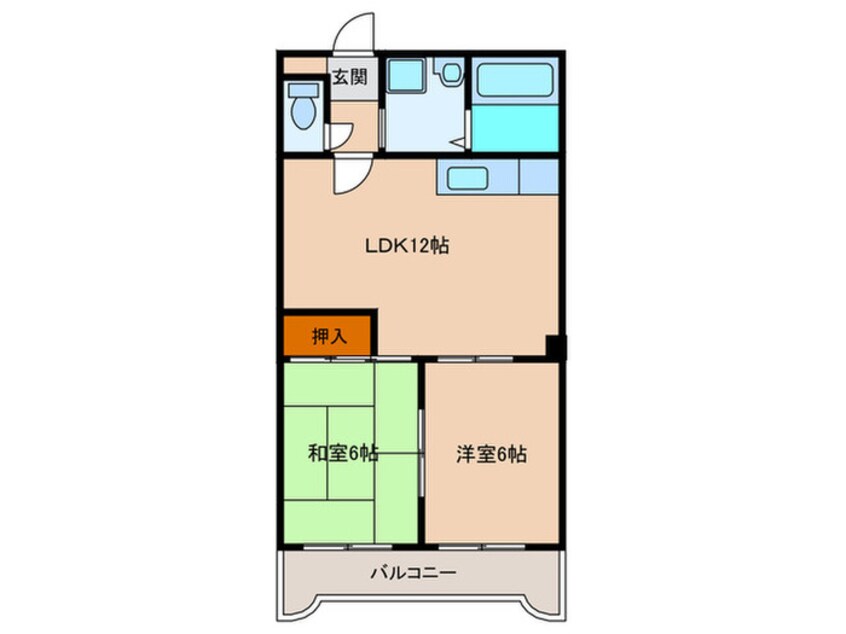 間取図 パストラル知多