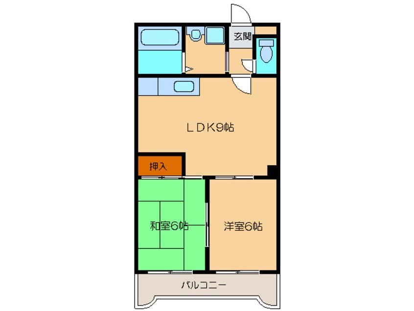 間取図 パストラル知多