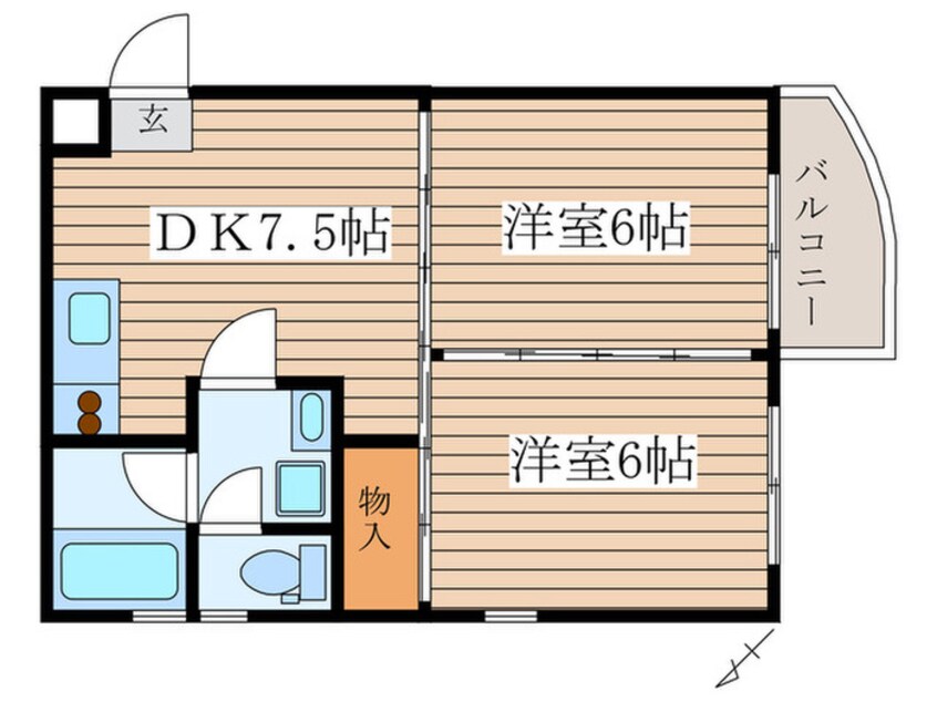 間取図 パークアベニュー