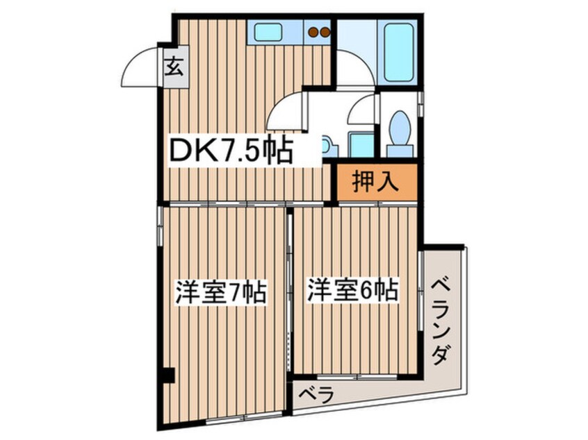 間取図 パークアベニュー