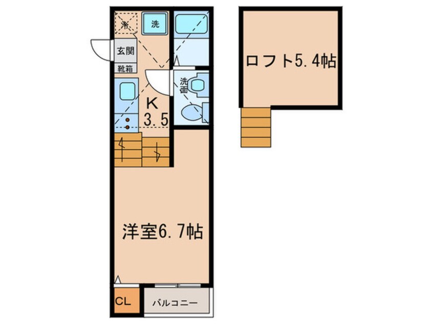 間取図 Lino holomua壱番館