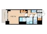 S-RESIDENCE名駅North 1Kの間取り