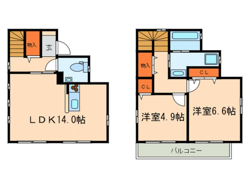 間取図 Ｒａｎａｎ　Ｃ棟