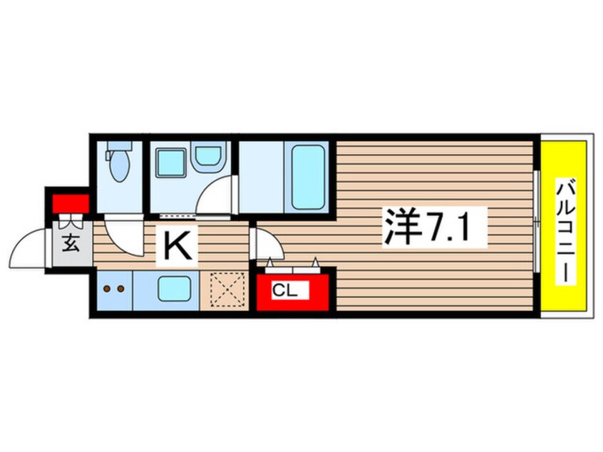 間取図 カンピオーネ御器所通