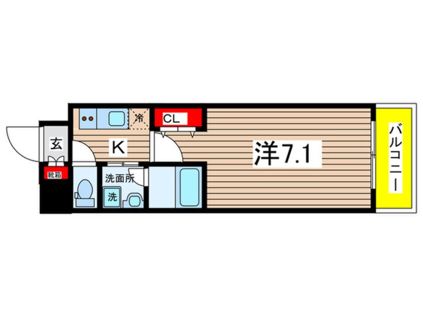 間取図 カンピオーネ御器所通