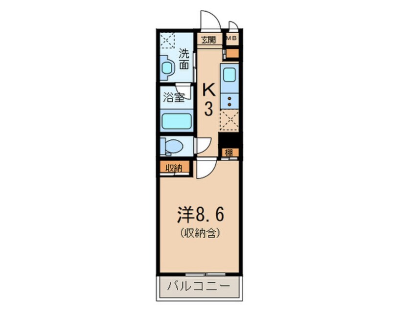 間取図 イースタンヒルズ本郷駅前