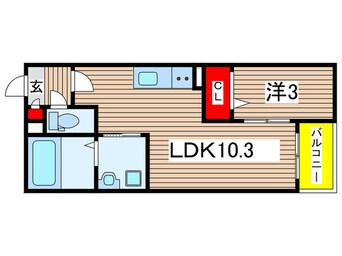 間取図 Jack odakaⅢ