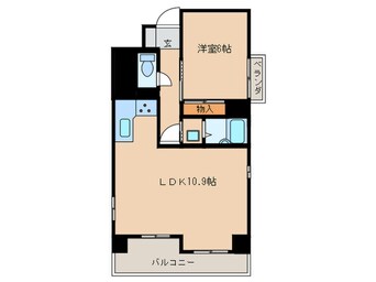 間取図 ナビシティ丸の内（501）