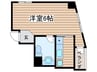 アビタシオン泉 1Rの間取り