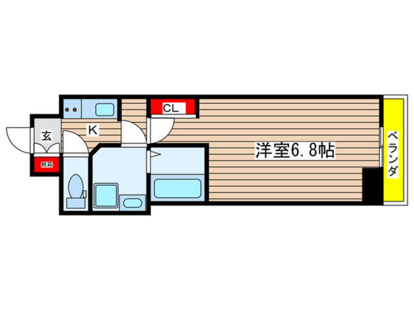 間取図 CK-RESIDENCE野並駅前