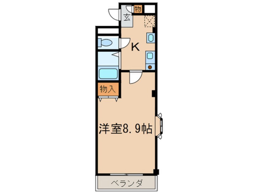 間取図 ボヌ－ルＴ･Ｍ日進