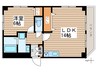 ウイング新瑞 1LDKの間取り