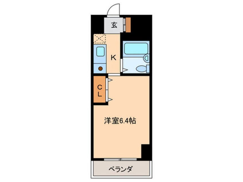 間取図 シャンブル７２