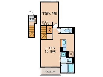 間取図 ブリッサ港西　Ⅱ