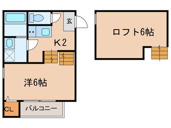 間取図 ハーモニーテラス上石川町Ⅱ