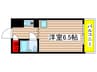 グランデール泉(605) 1Rの間取り