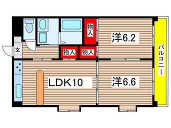 間取図 ジュノス