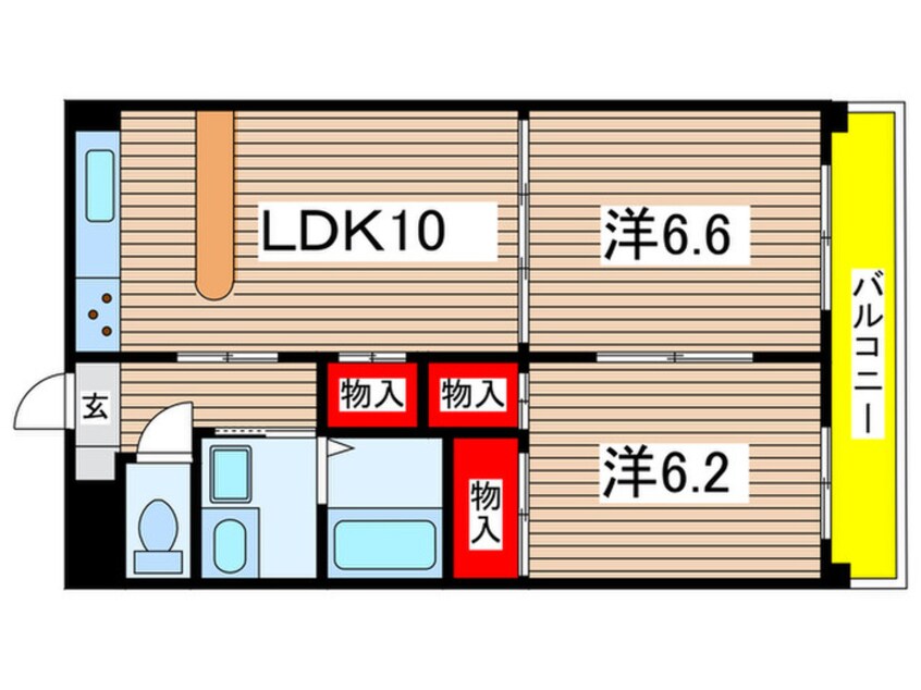 間取図 ジュノス