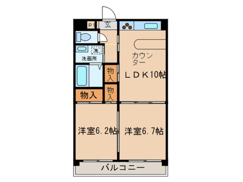 間取図 ジュノス