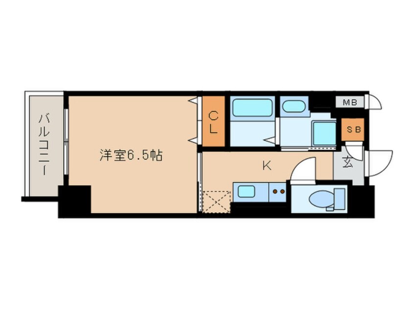 間取図 S-RESIDENCE浅間町