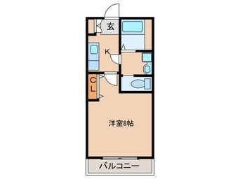 間取図 クレフラスト鳥神町