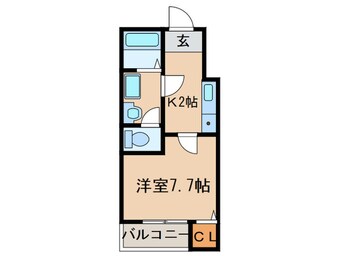 間取図 クレフラスト鳥神町