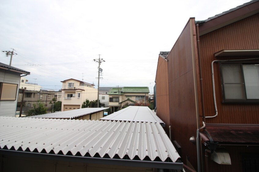 室内からの展望 荒畑ハウス