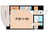 リヴシティ大須(5105) 1Rの間取り