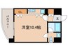 リヴシティ大須(7105) 1Rの間取り