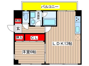 間取図 はなぶさビル