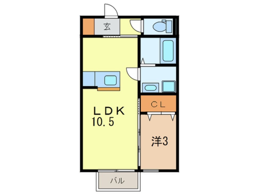 間取図 ベェルヴェル