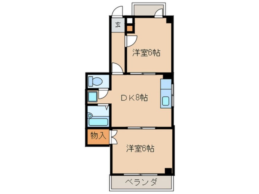 間取図 ストーク若水