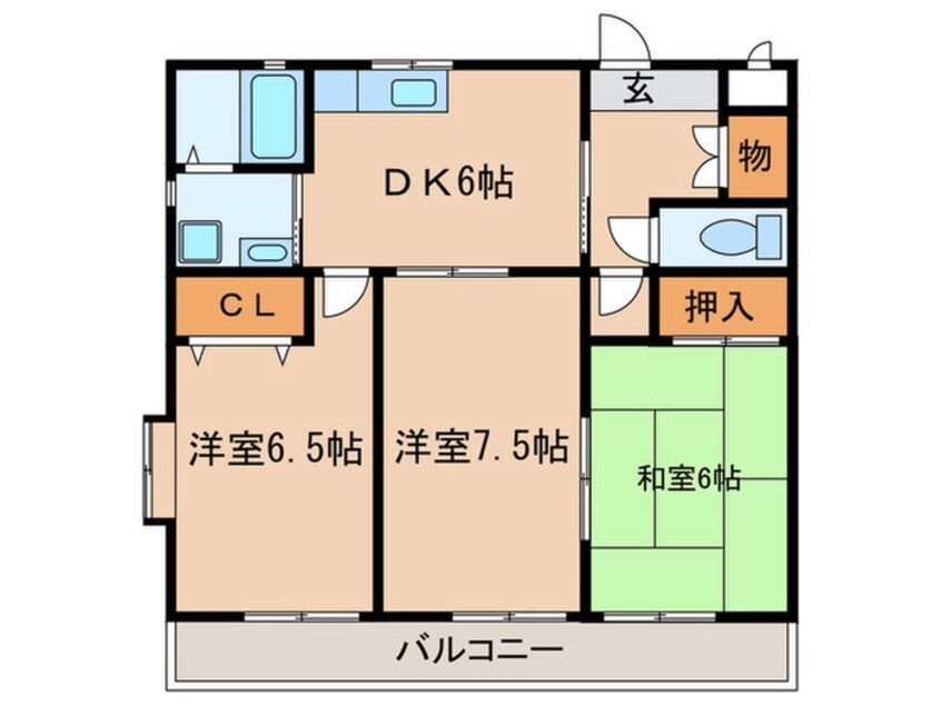 間取図 エマリオ