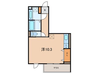 間取図 Croix Rousse
