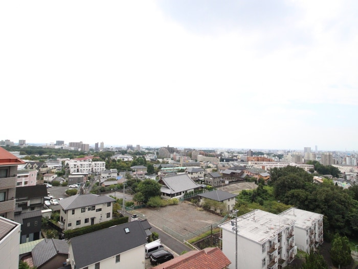 室内からの展望 ﾊﾞﾝﾍﾞｰﾙｸﾞﾗﾝ山手弐番館(1304)