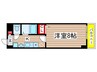 御剣ハイツ 1Kの間取り