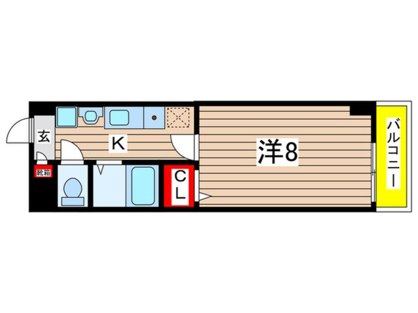 間取図 御剣ハイツ