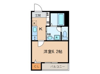 間取図 リブラス南荒子