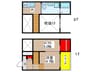 Lendroit　apaisant 1Kの間取り