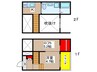 Lendroit　apaisant 1Kの間取り
