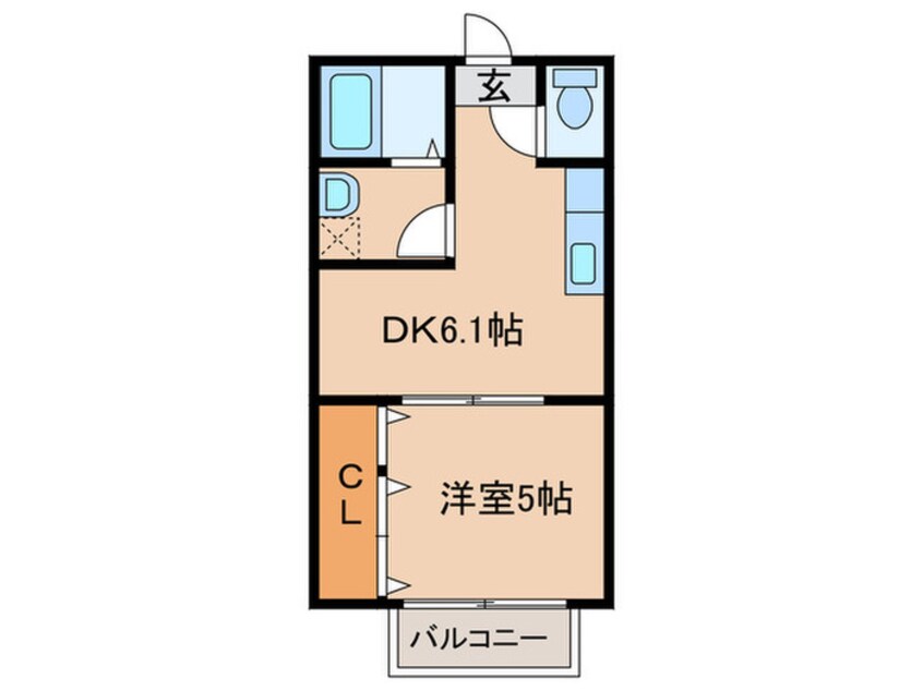 間取図 アビテナポ－ル３