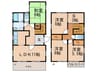マムハウス　B棟 4LDK+Sの間取り