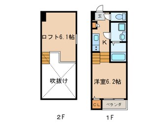 間取図 AKALA