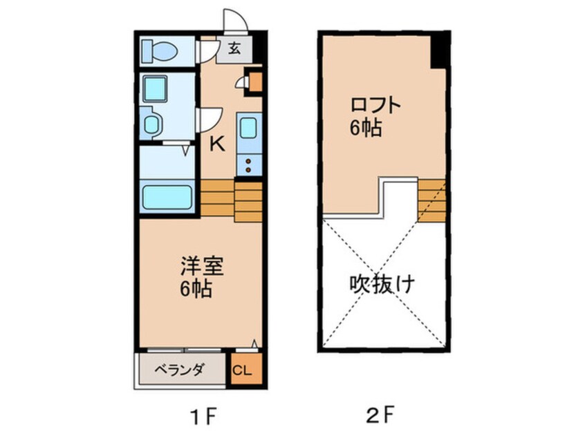 間取図 AKALA