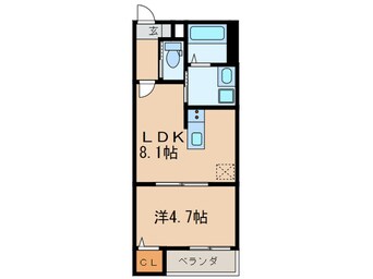 間取図 シャンテ六番町