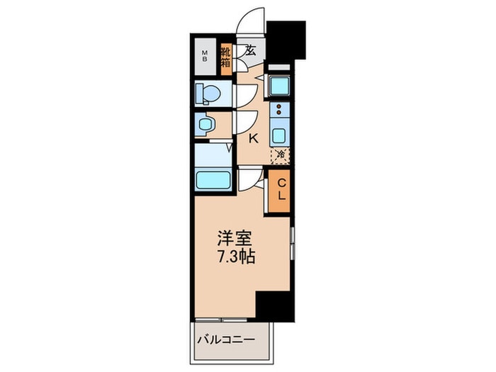 間取り図 エスリード上前津セレーノ